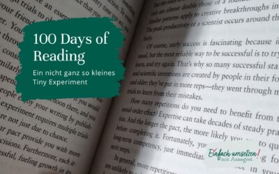 100 Days of Reading – ein nicht ganz so kleines Tiny Experiment